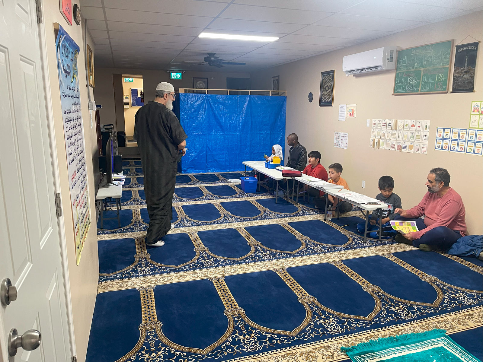 Brothers prayer area/classroom